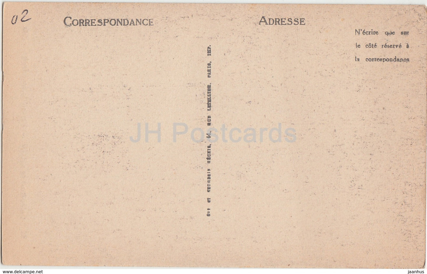 Cathédrale de Laon - Portail latéral droit - cathédrale - 23 - carte postale ancienne - France - inutilisée