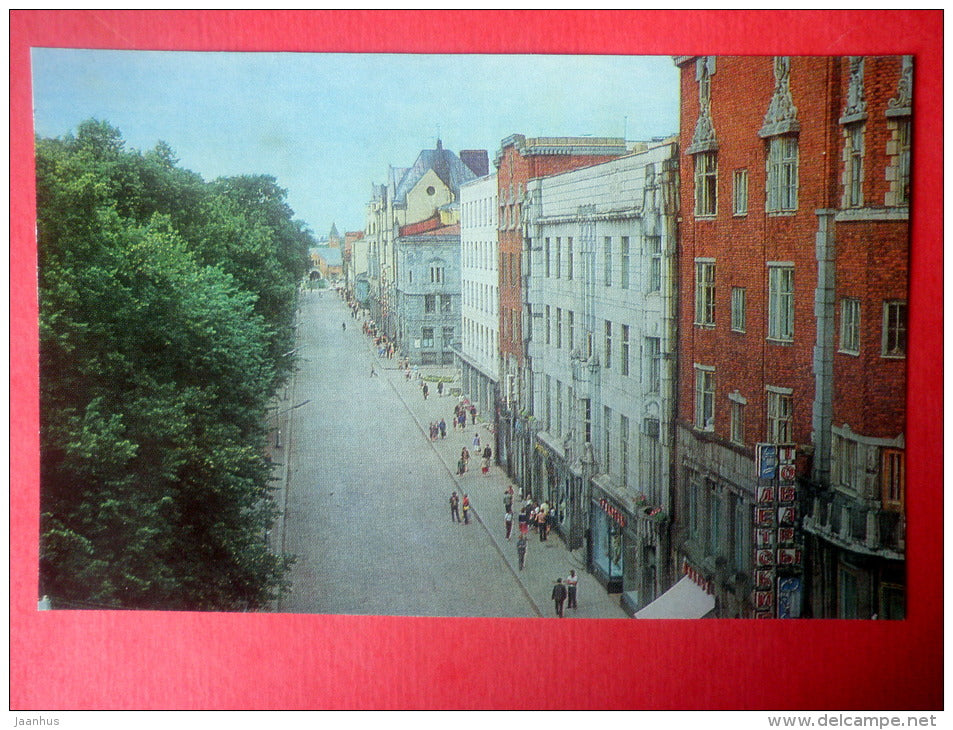Lenin avenue - Vyborg - Viipuri - 1984 - Russia USSR - unused - JH Postcards