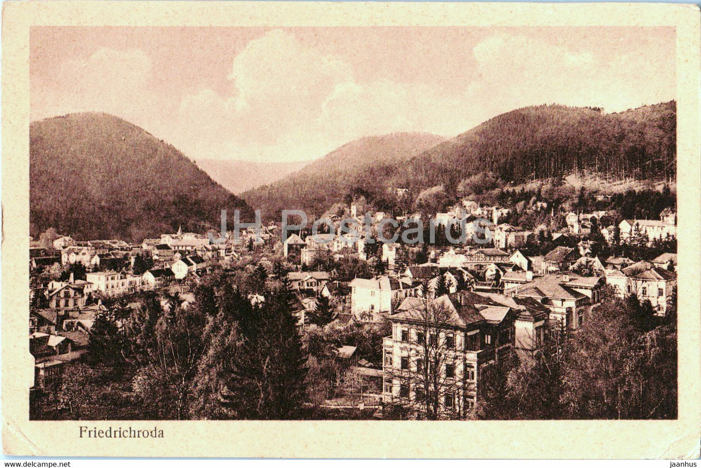 Friedrichroda - 72 - old postcard - Germany - unused - JH Postcards