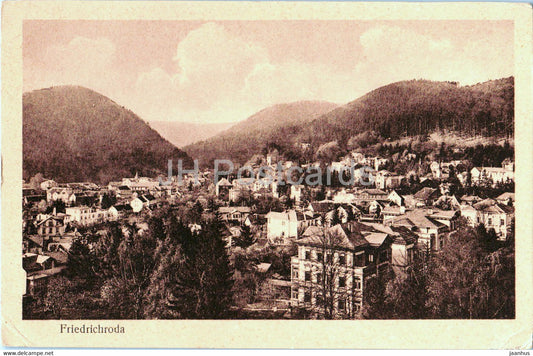 Friedrichroda - 72 - old postcard - Germany - unused - JH Postcards