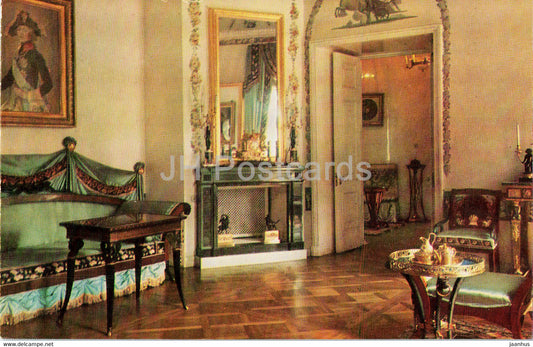 The Pavlovsk Palace - Bedroom - 1976 - Russia USSR - unused - JH Postcards