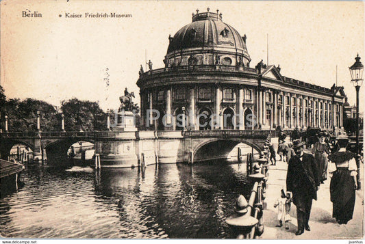 Berlin - Kaiser Friedrich Museum - old postcard - 1914 - Germany - used - JH Postcards