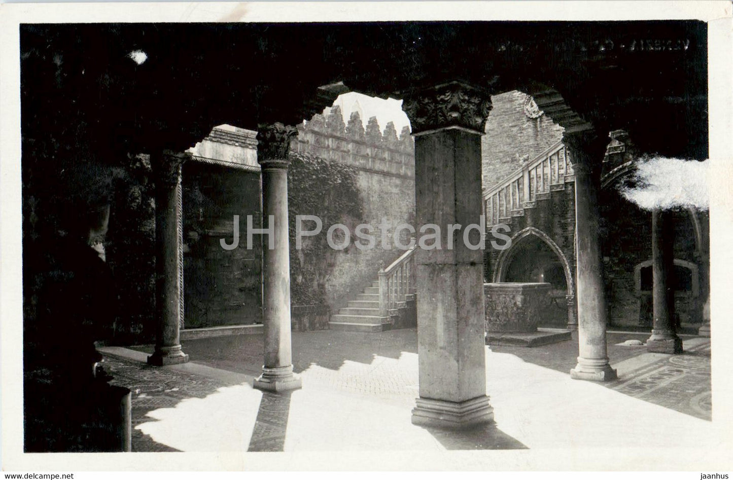 Venezia - Venice - Ca d'Oro - Cortile - 73022 - old postcard - Italy - used - JH Postcards