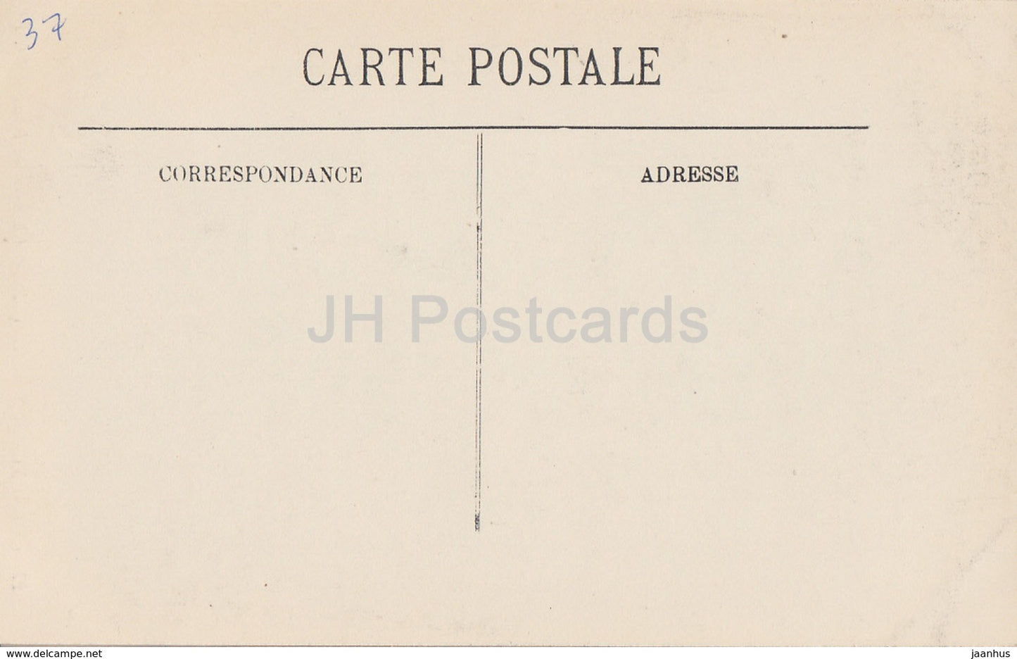 Chenonceaux - Le Chateau - Cheminee de Francois Ier - 27 - castle - old postcard - France - unused