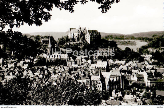 Universitatsstadt Marburg an der Lahn - 1961 - Germany - used - JH Postcards