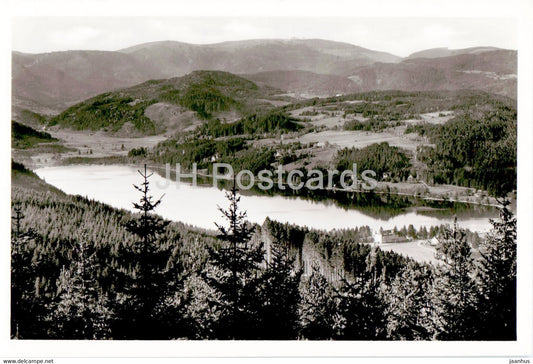 Titisee - im sudl Schwarzwald 860 m - Barental - Feldberg - old postcard - Germany - unused - JH Postcards