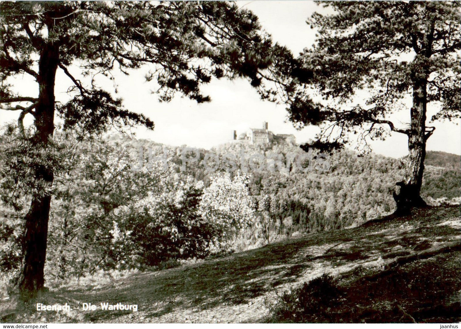Eisenach - Die Wartburg - castle - Germany DDR - used - JH Postcards