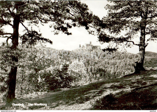 Eisenach - Die Wartburg - castle - Germany DDR - used - JH Postcards