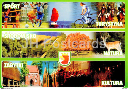 Police - multiview - Poland - unused - JH Postcards