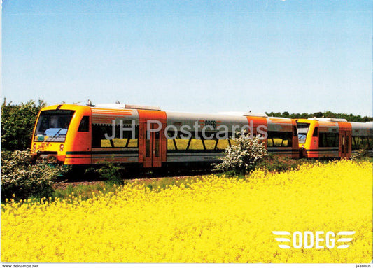 RegioShuttle RS1 - Schone Grusse von der Odeg - train - railway - locomotive - Germany - unused - JH Postcards