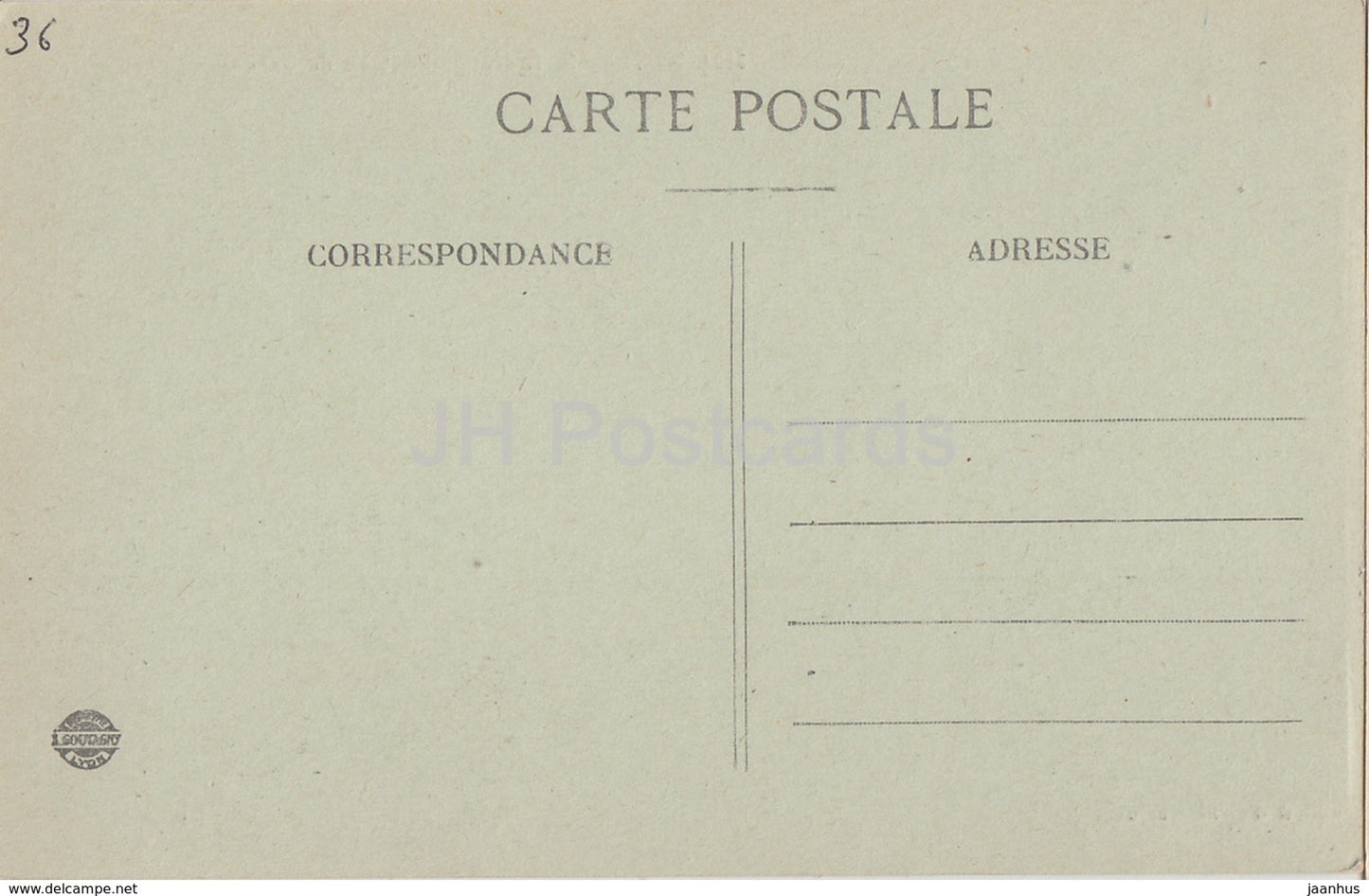 Niherne - Chateau de Rancay - castle - 3323 - old postcard - France - unused