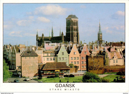 Gdansk - Stare Miasto - 1992 - 1 - Poland - unused - JH Postcards