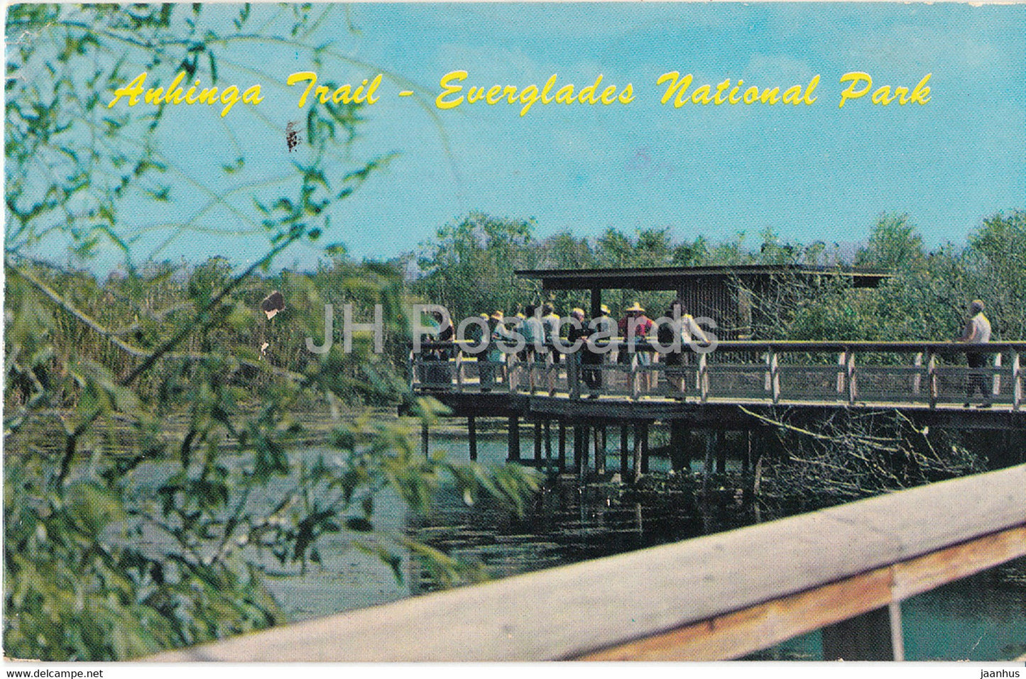 Anhinga Trail - Everglades National Park - Florida - USA - used - JH Postcards
