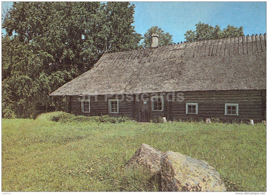Soela Farm Museum - Hiiumaa island - 1990 - Estonia USSR - unused - JH Postcards