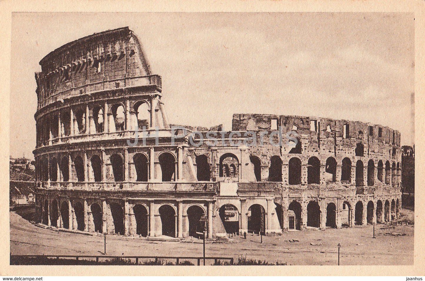Roma - Rome - Flavian Amphitheatre or Colosseum - old postcard - Italy - unused - JH Postcards