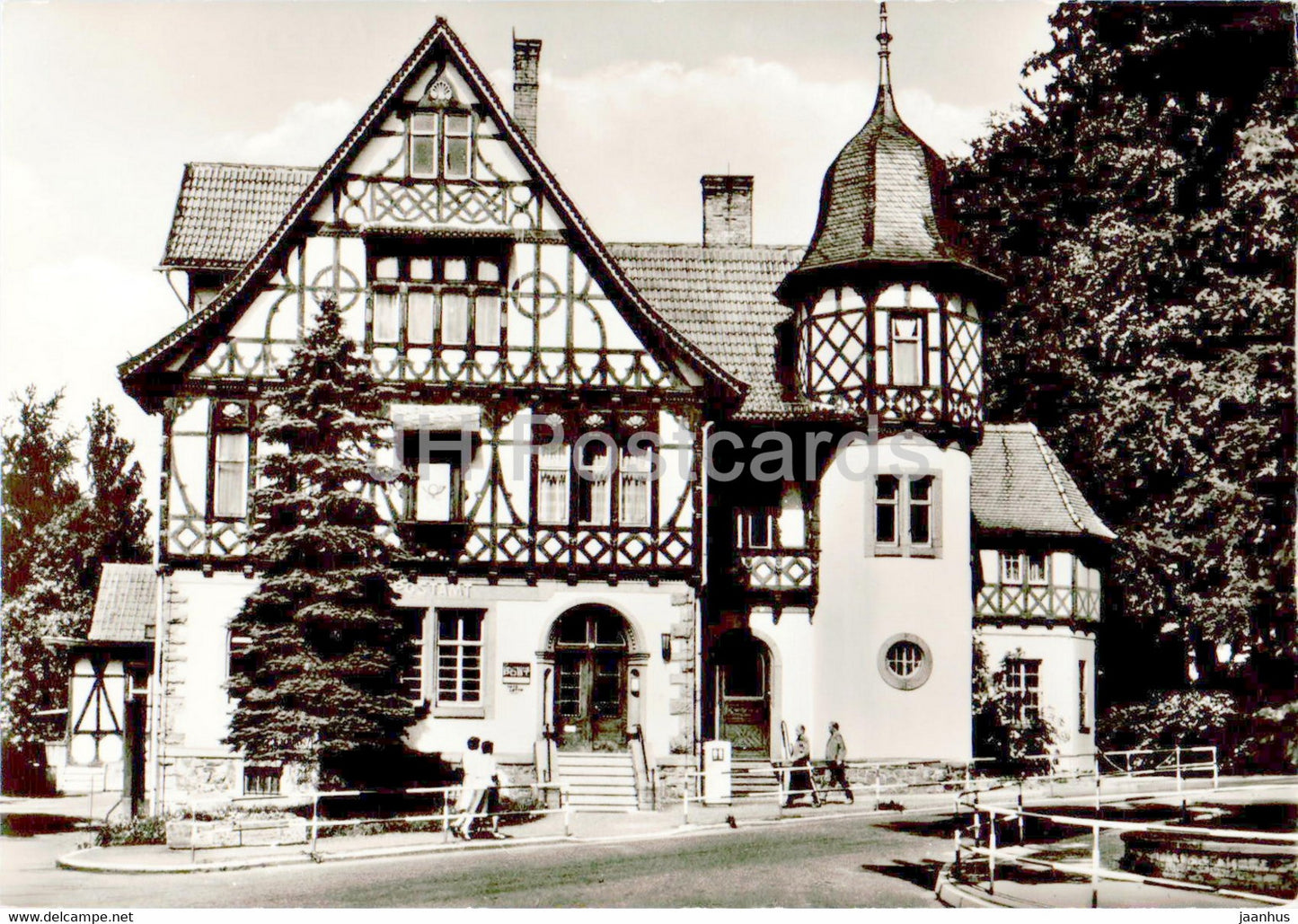 Bad Liebenstein - Postamt - Post Office - 1 - Germany DDR - unused - JH Postcards