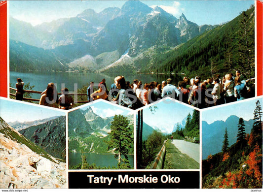 Tatry Wysokie - High Tatras - Morskie Oko - Poland - unused - JH Postcards