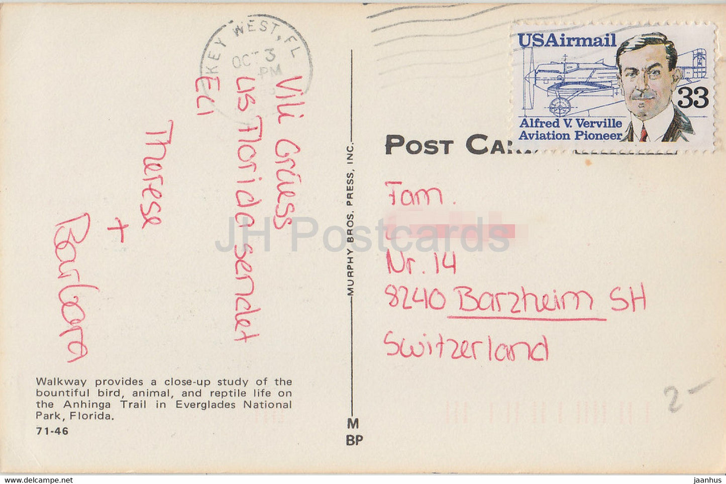 Anhinga Trail - Everglades National Park - Florida - USA - used