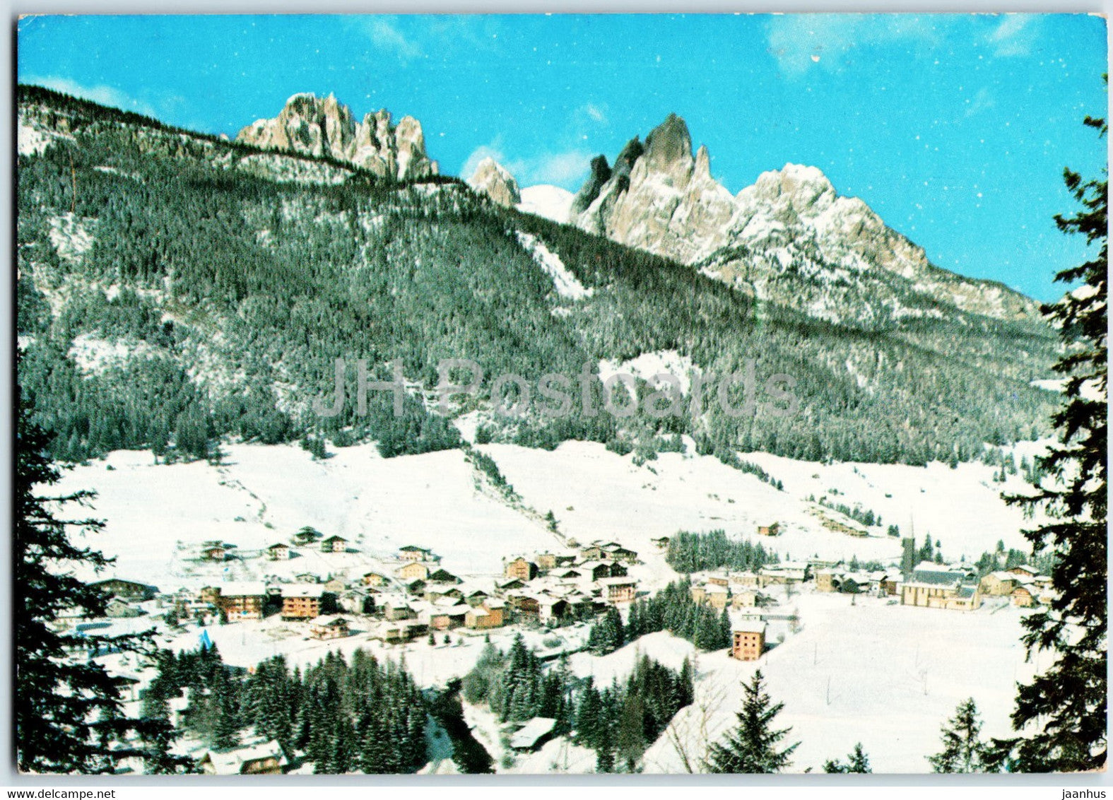 Dolomiti di Fassa - Possa - 4884 - Italy - used - JH Postcards