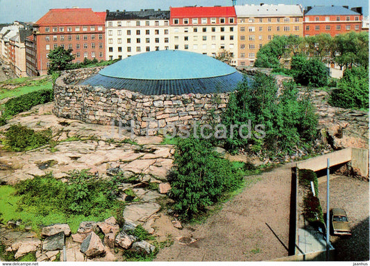 Helsinki - Temppeliaukio church - Temppeliaukion kirkko - Finland - unused - JH Postcards