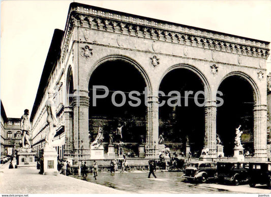 Firenze - Florence - Loggia dell'Orcagna - Lodge of the Orcagna - 524 - Italy - used - JH Postcards