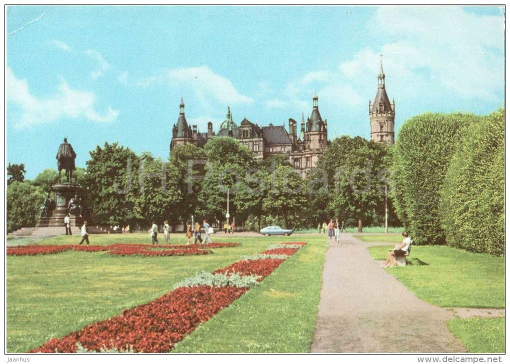 Schloss - Schwerin - Germany - DDR - unused - JH Postcards