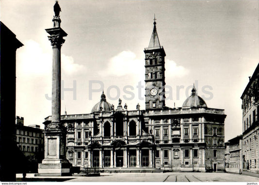 Roma - Rome - Chiesa di S Maria Maggiore - Basilica of St Maria Majeure - 419 - Italy - used - JH Postcards
