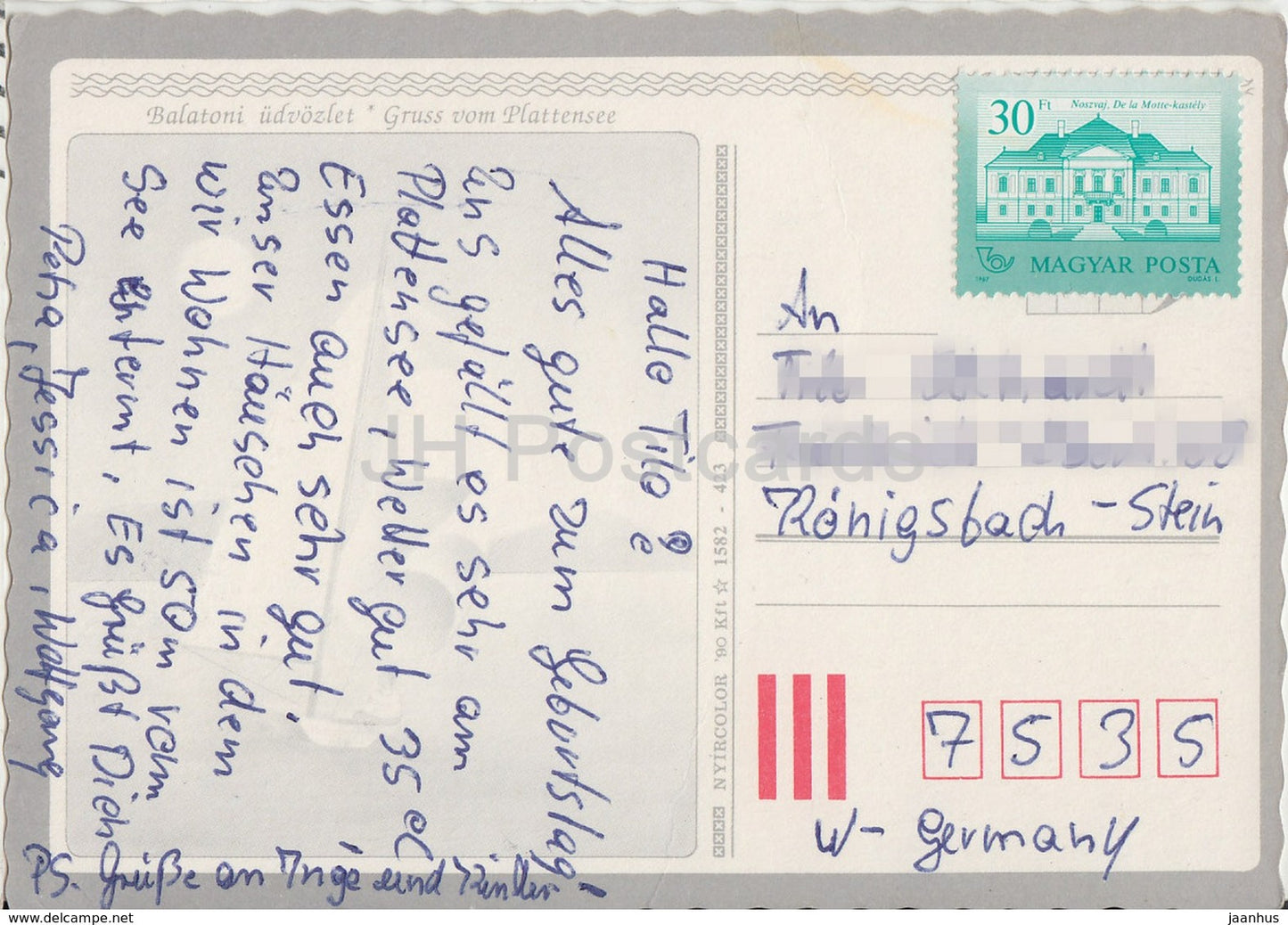 Balaton - Segelboot - Angeln - Multiview - Ungarn - gebraucht