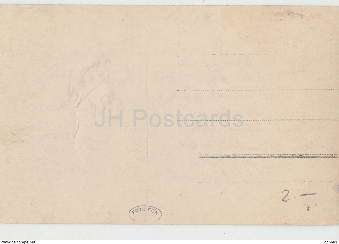 Marianske Lazne - Marienbad - Postovni trida - poststrasse - 3442 - old postcard - Czech Republic - unused