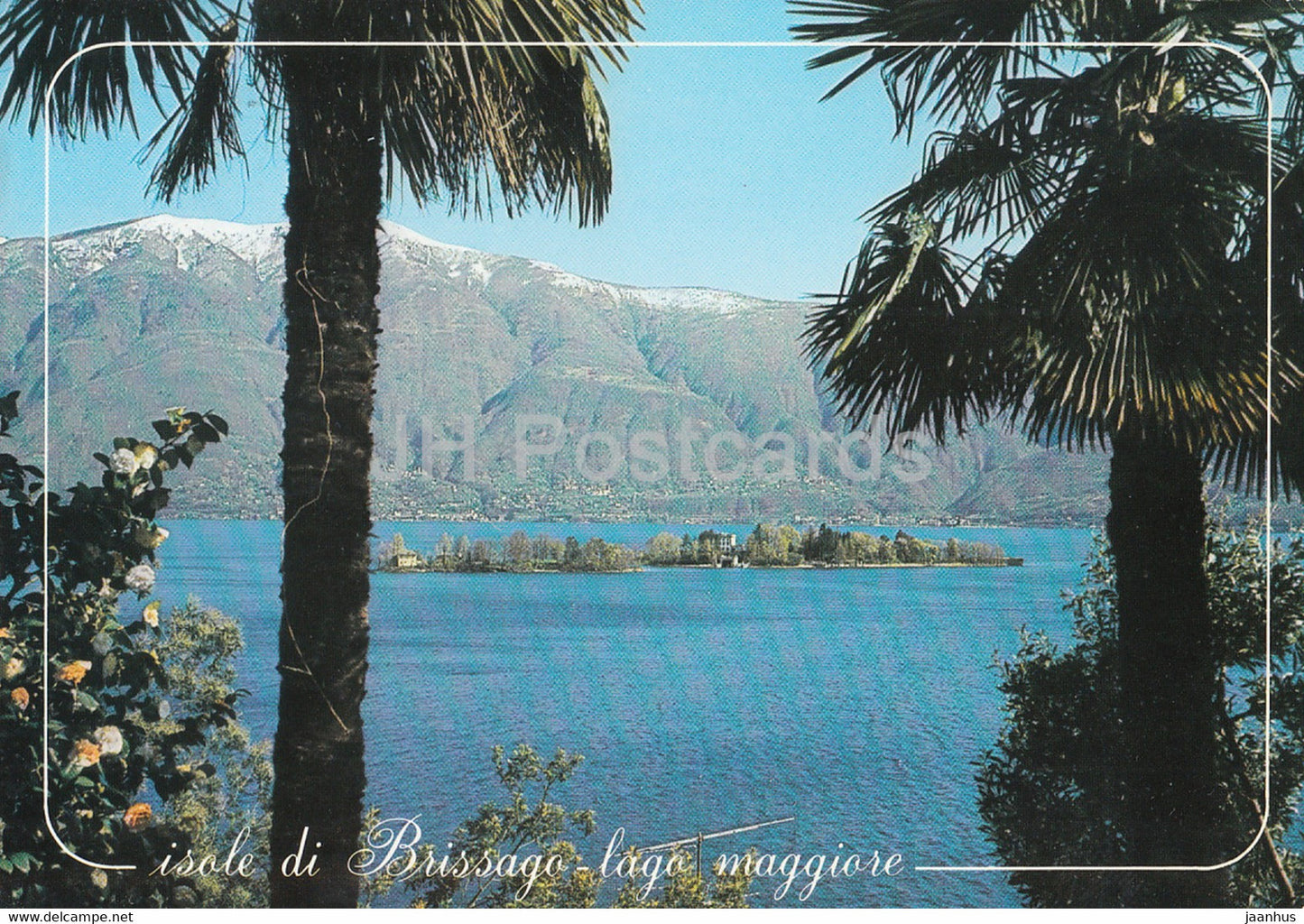 Isole di Brissago - Lago Maggiore - 6614 - 1995 - Switzerland - used - JH Postcards