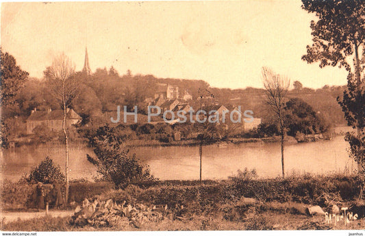 Lac de Chateau la Valliere - 10370 - old postcard - 1942 - France - used - JH Postcards