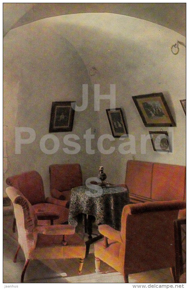 The Room under the Arches - Russian writer Leo Tolstoy Museum - Yasnaya Polyana - 1971 - Russia USSR - unused - JH Postcards