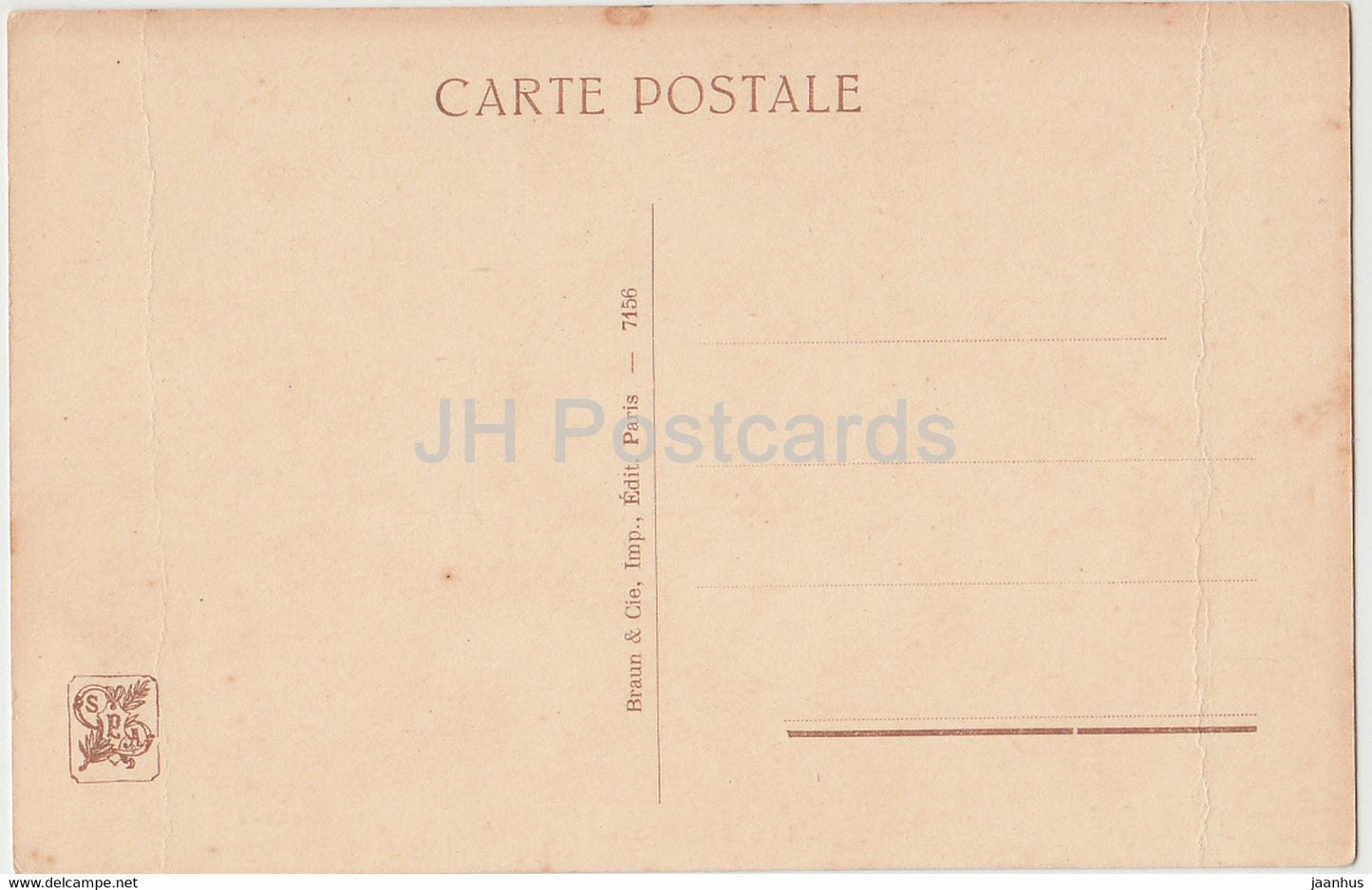 painting by Fr Cachoud - Les Promis - 7156 - French art - old postcard - France - unused