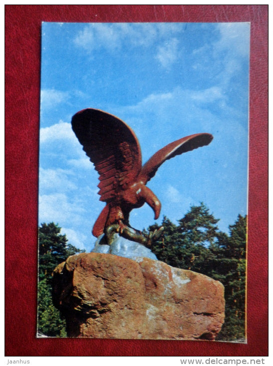 Eagle on the Red Stones - Kislovodsk - 1971 - Russia USSR - unused - JH Postcards