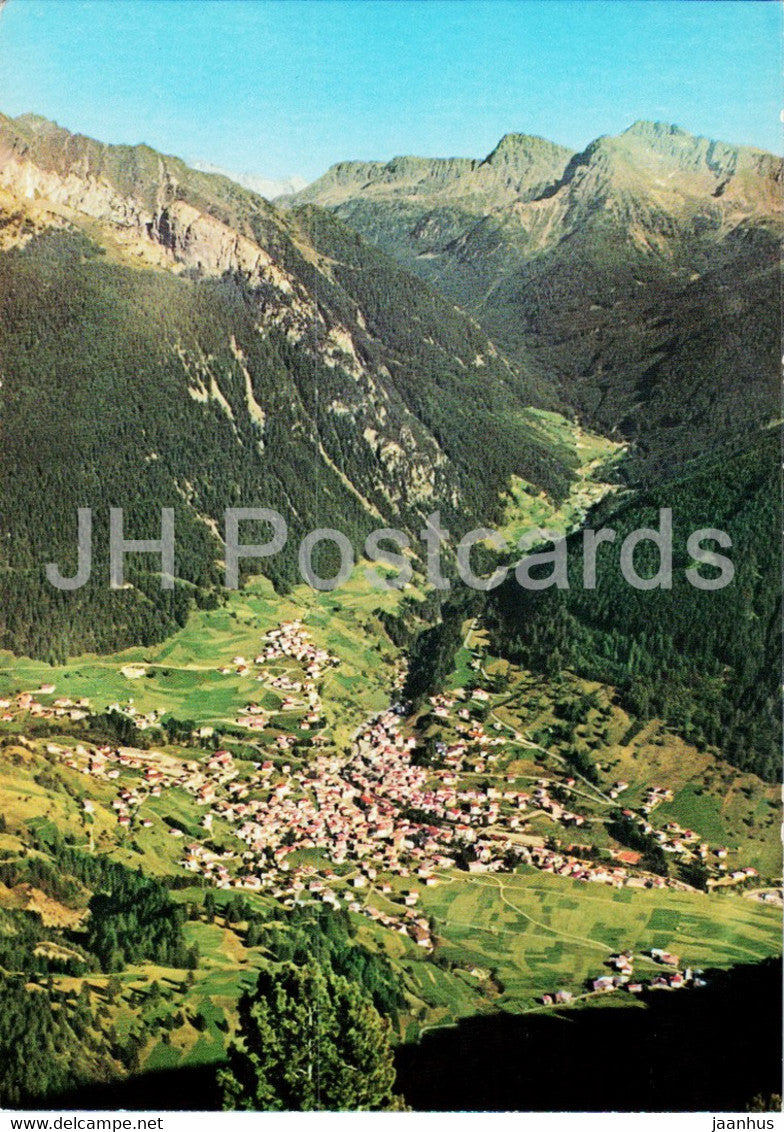 Moena m 1200 Val di Fassa - Vista Monte Sas da Ciamp 2186 m - Italy - unused - JH Postcards