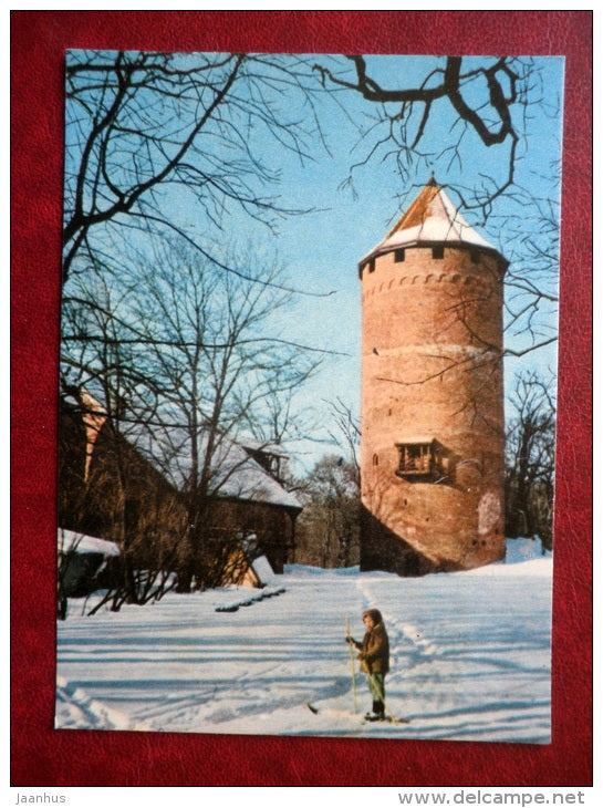 Tower of Turaida Castle - Sigulda - Latvia USSR - unused - JH Postcards