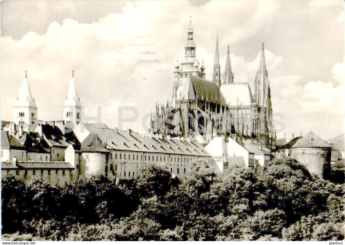 Praha - Prague - Chram Sv Vita - St Vitus Cathedral - 1968 - Czech Republic - Czechoslovakia - used - JH Postcards
