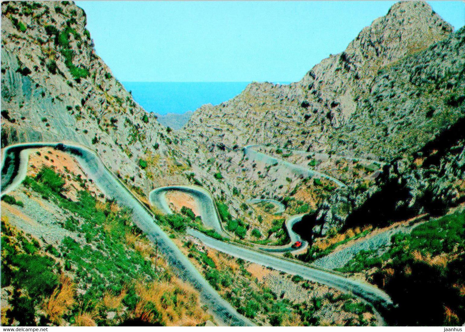 Carretera de La Calobra - Mallorca - 312 - Spain - unused - JH Postcards