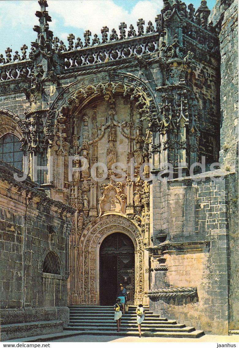 Tomar - Christ Convent - Main Entrance - John of Castle - 832 - Portugal - unused - JH Postcards