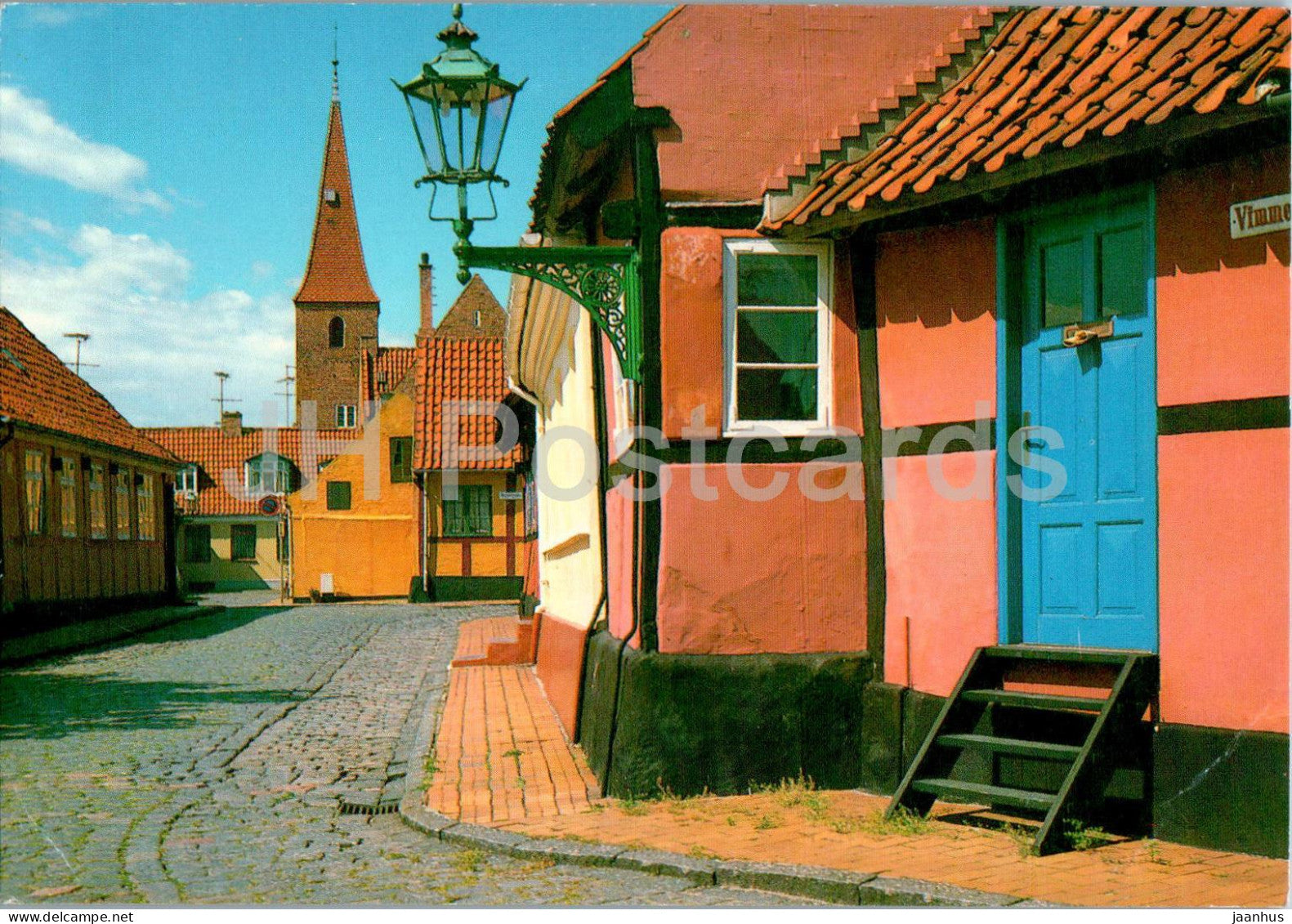 Bornholm - Ronne gamle bydel - old section - 6152 - Denmark - unused - JH Postcards