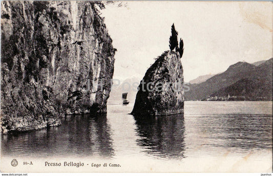 Presso Bellagio - Lago di Como - 98 - old postcard - Italy - used - JH Postcards