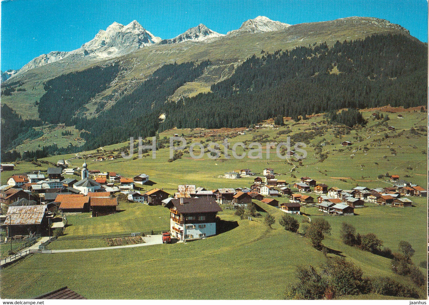 Breil Brigels - Bundner Oberland - mit den Brigelserhorner - 6380 - Switzerland - unused - JH Postcards