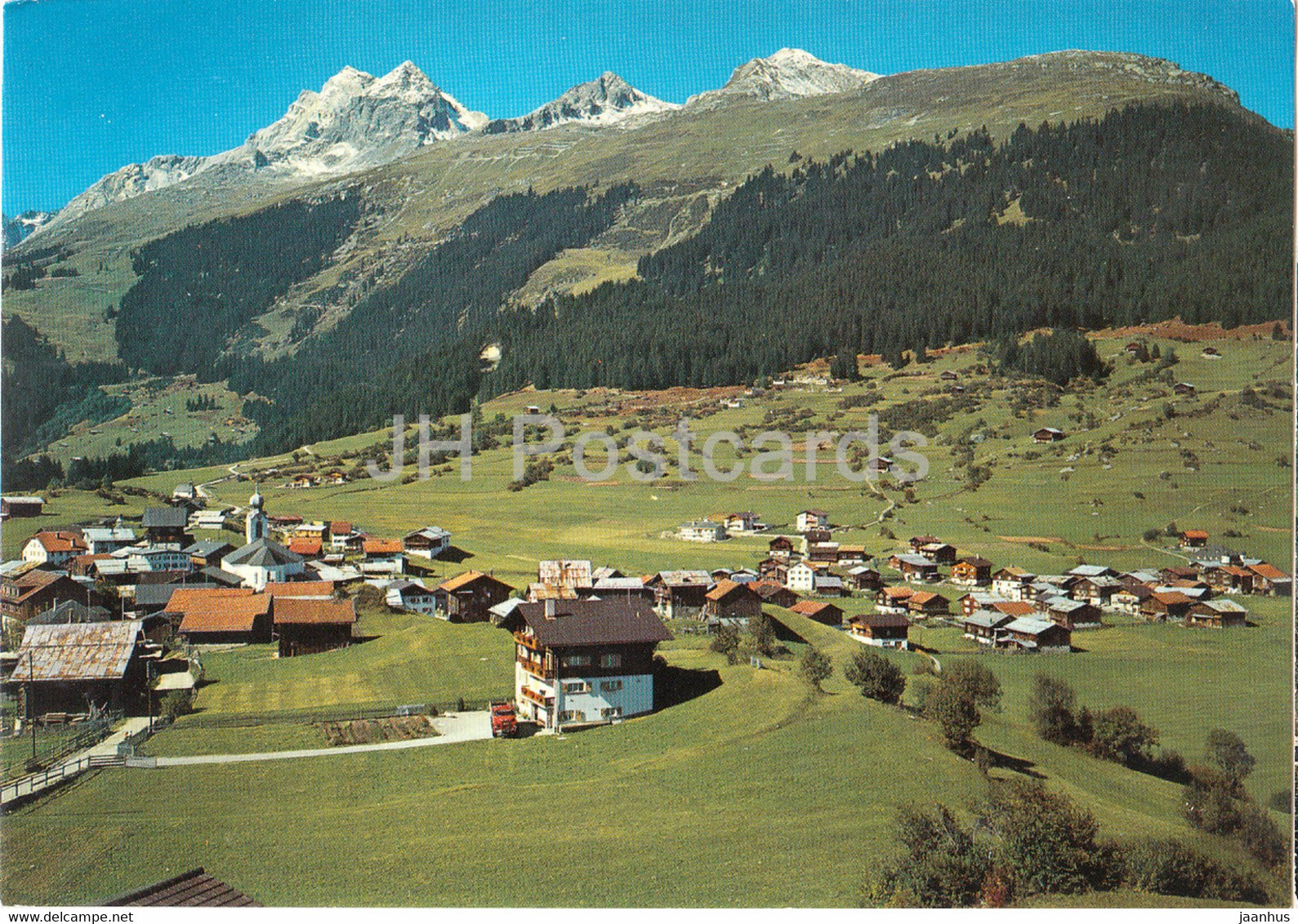 Breil Brigels - Bundner Oberland - mit den Brigelserhorner - 6380 - Switzerland - unused - JH Postcards