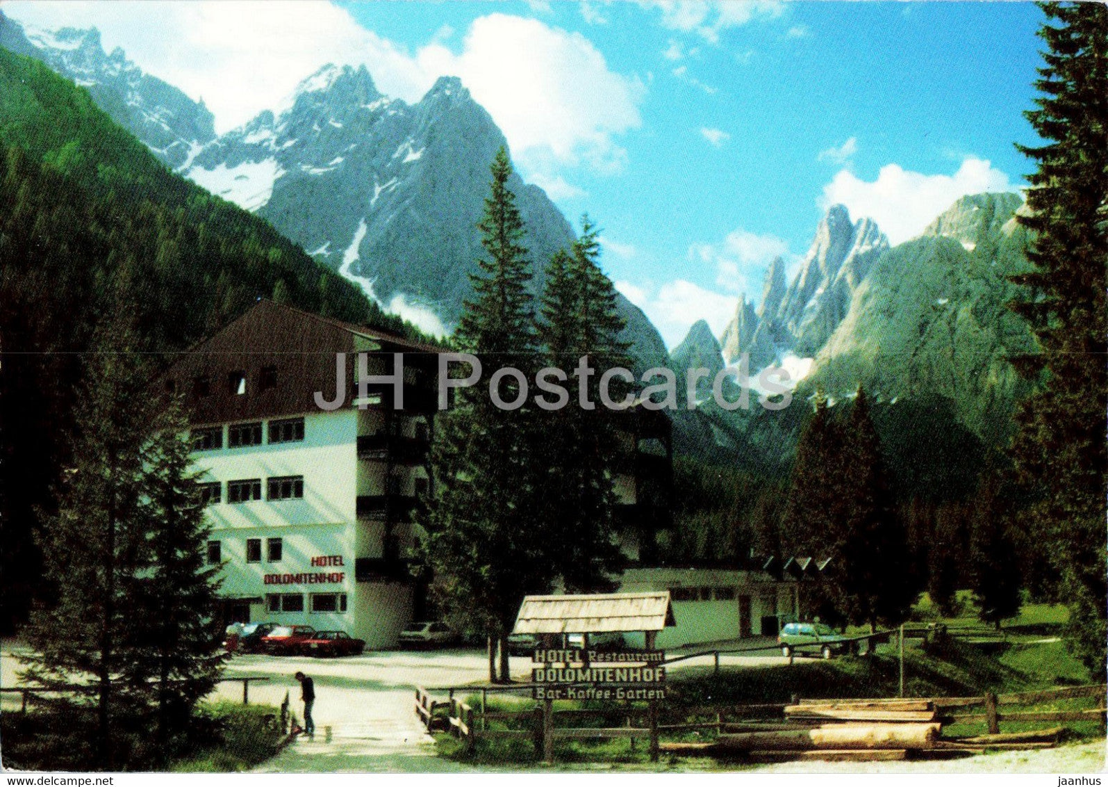 Hotel Dolomiten Hof - Sesto - Sexten - Fischleintal - Val Fiscalina - Pustertal - Italy - used - JH Postcards