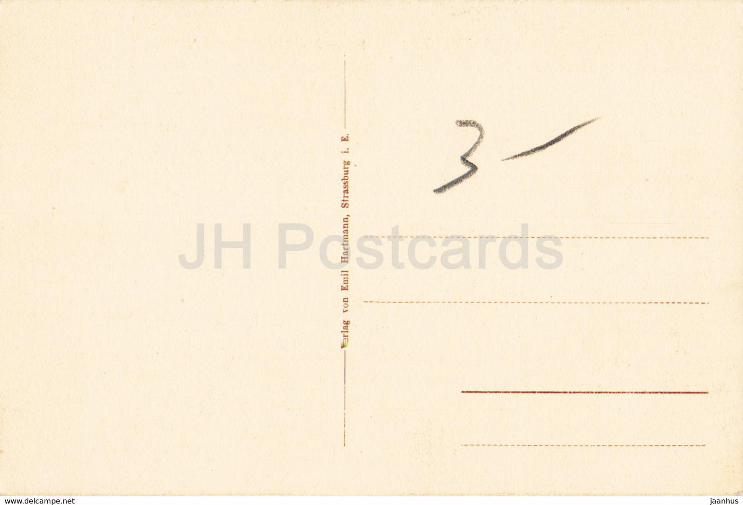 Straßburg - Straßburg - Klein Venedig - Petite Venise - alte Postkarte - Frankreich - unbenutzt