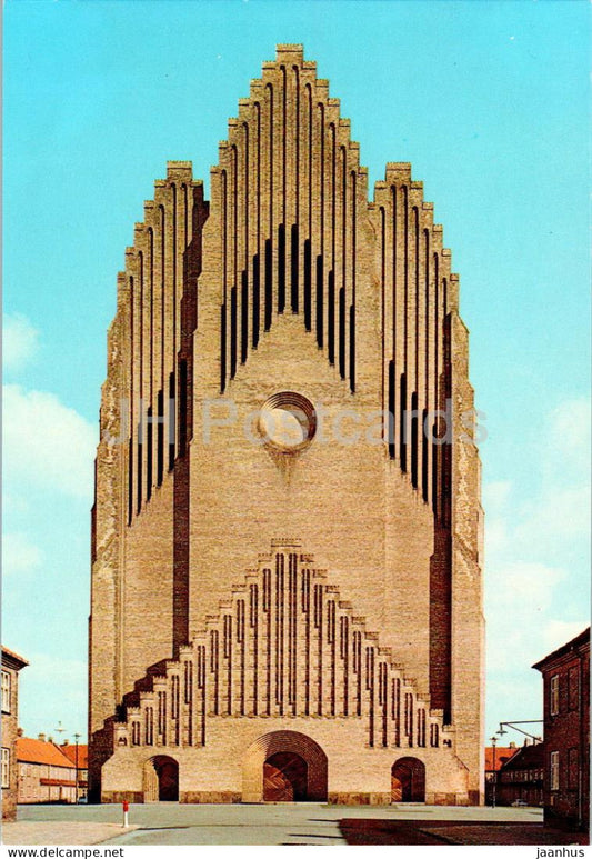 Copenhagen - Kobenhavn - Grundtvigskirken - Grundtvigs church - 6006 - 1 - Denmark - unused - JH Postcards