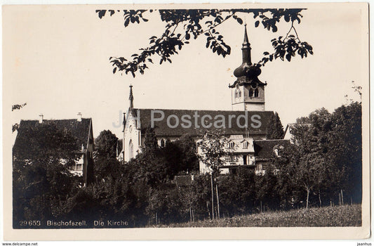 Bischofszell - Kirche - church - 29653 - Switzerland - old postcard - unused - JH Postcards