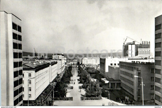 Murmansk - Vorovsky street - 1979 - Russia USSR - unused - JH Postcards