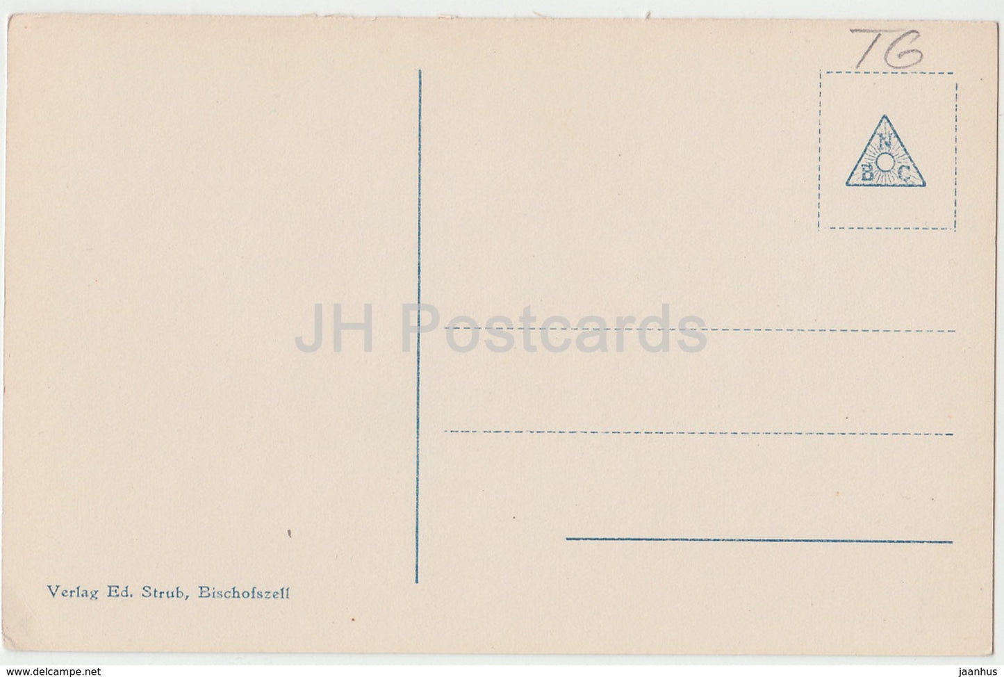 Bischofszell - Kirche - Kirche - 29653 - Schweiz - alte Postkarte - unbenutzt