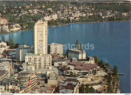 Montreux - Le Nouveau Casino et la Tour d'Ivoire - 6155 - Switzerland - unused - JH Postcards
